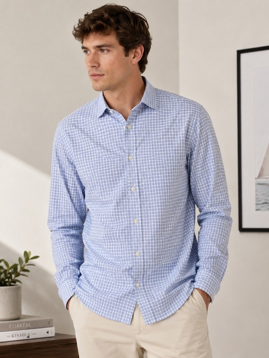 Lauren Ralph Lauren Other - Vintage Lauren Ralph Lauren Men’s Blue and White Checkered Shirt